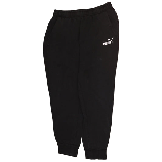 Puma Men’s Black Jogger Trousers L Regular Fit Sportswear