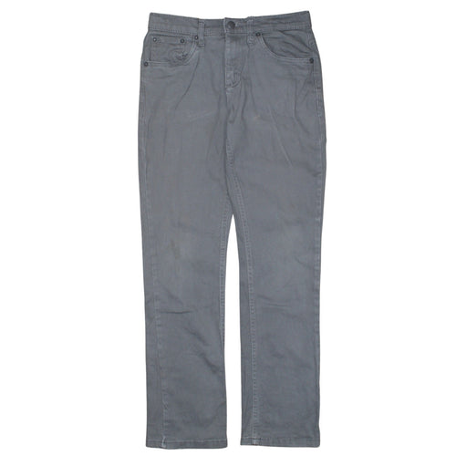 Levi's Women's Grey 511 Slim Straight Jeans Size 12
