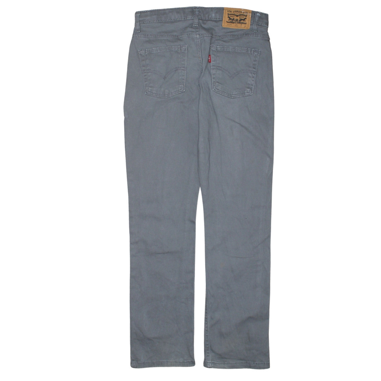 Levi's Women's Grey 511 Slim Straight Jeans Size 12