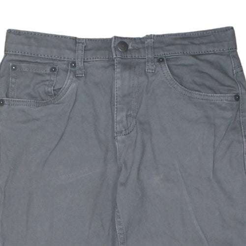 Levi's Women's Grey 511 Slim Straight Jeans Size 12