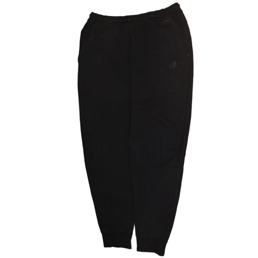 Nike Women Black L Jersey Lounge Joggers Relaxed Fit