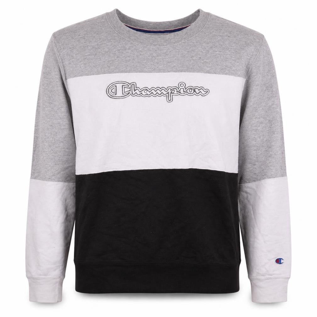 Front view of Champion Men's Multicoloured XL Pullover Logo Sweatshirt