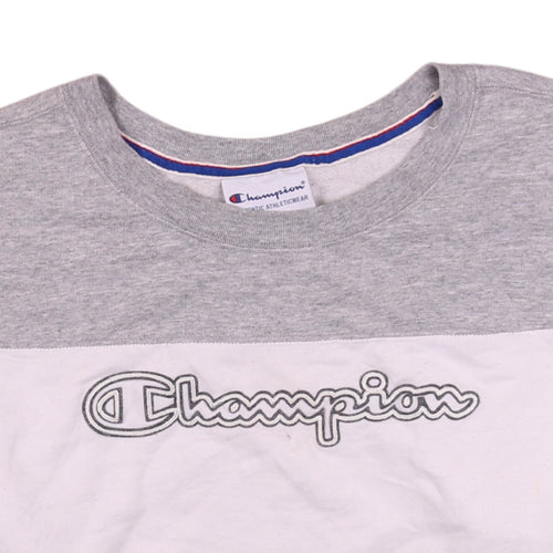 Champion Men's Multicoloured XL Pullover Logo Sweatshirt