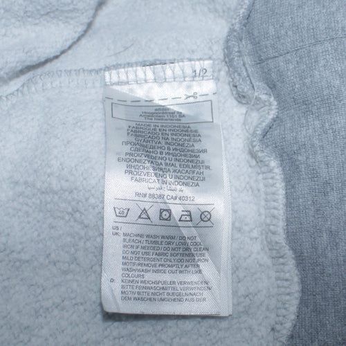 Adidas Boys Grey Pullover Hoodie 15-16 Years XL Fleece Lined Casual Top