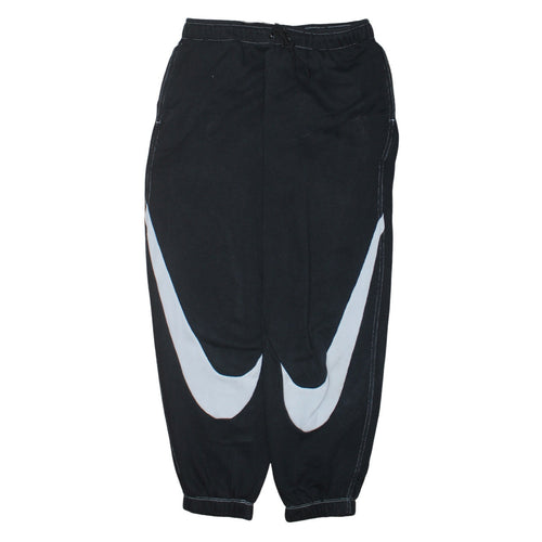 Nike Women’s Black Jogger Trousers S Fleece Cotton Blend