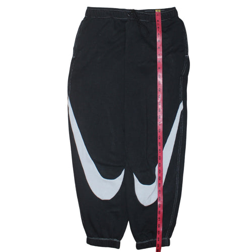 Nike Women’s Black Jogger Trousers S Fleece Cotton Blend