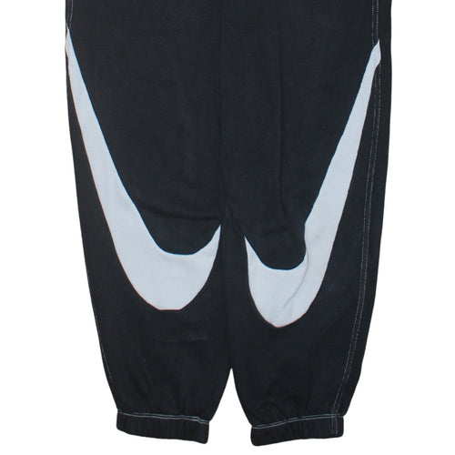 Nike Women’s Black Jogger Trousers S Fleece Cotton Blend