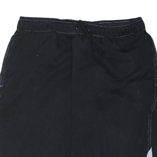 Nike Women’s Black Jogger Trousers S Fleece Cotton Blend