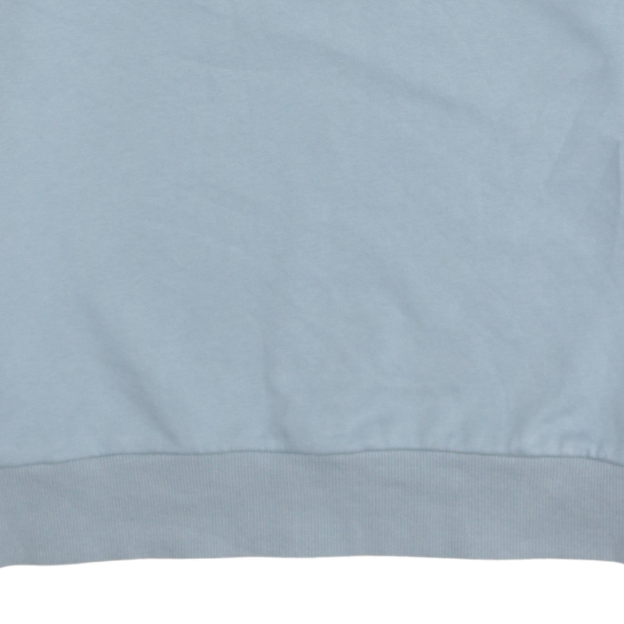 Alarcpkem Women Blue Crew Neck Long Sleeve Sweatshirt Size L