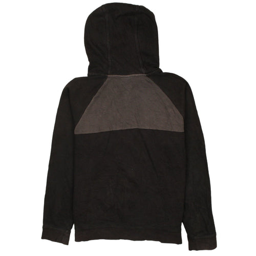 Nike Boys Black Full Zip Hoodie XL 13-15 Years Fleece Athletic Sweatshirt
