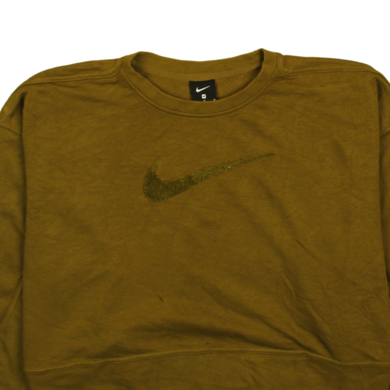 Nike Women’s Brown Crew Neck Pullover Sweatshirt Medium