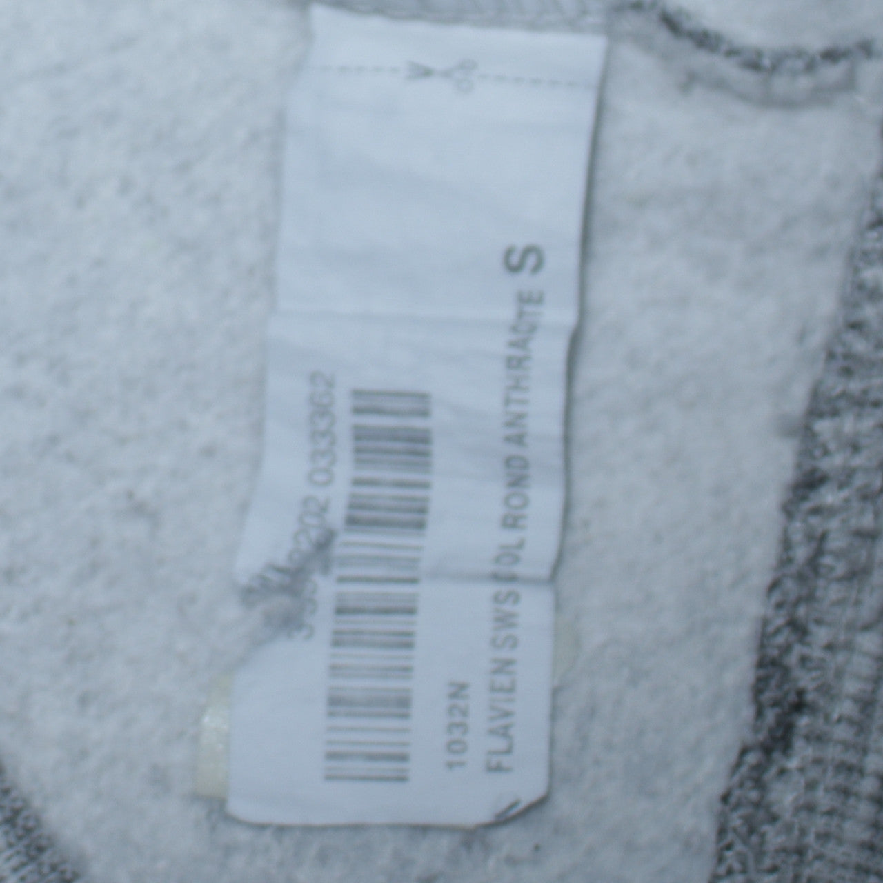 Ellesse Women Grey Logo Sweatshirt Small Pullover Crew Neck