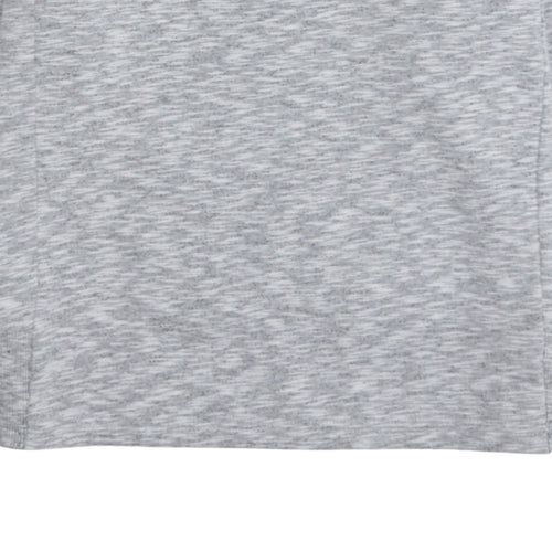Ellesse Women Grey Logo Sweatshirt Small Pullover Crew Neck