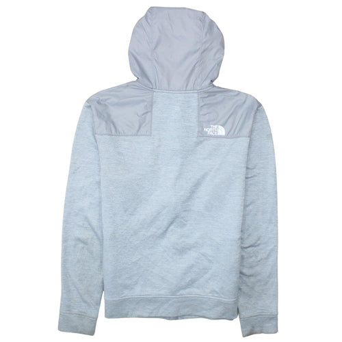 The North Face Men’s Grey Full Zip Hooded Fleece Jacket Size S