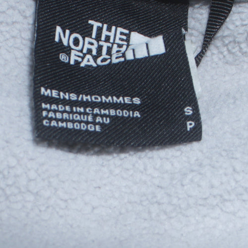 The North Face Men’s Grey Full Zip Hooded Fleece Jacket Size S