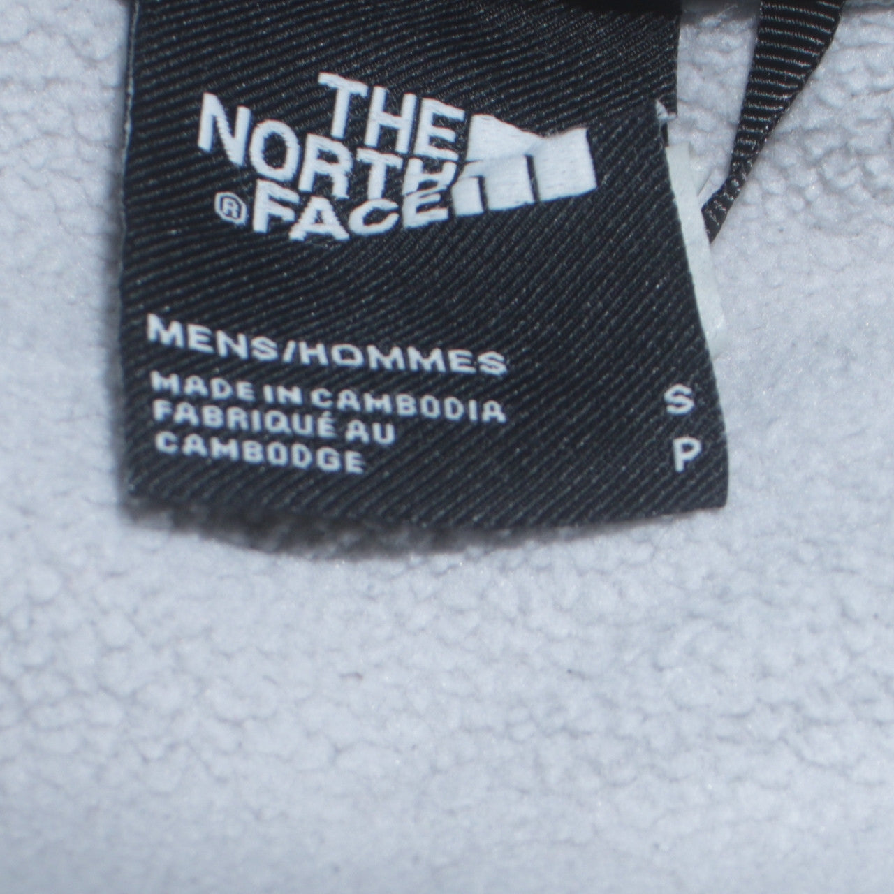 The North Face Men’s Grey Full Zip Hooded Fleece Jacket Size S
