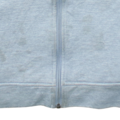 The North Face Men’s Grey Full Zip Hooded Fleece Jacket Size S