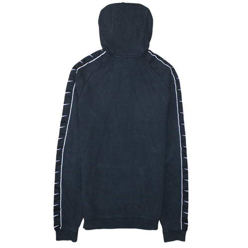 Nike Womens Black XS Pullover Hoodie with Logo Tape Sleeves