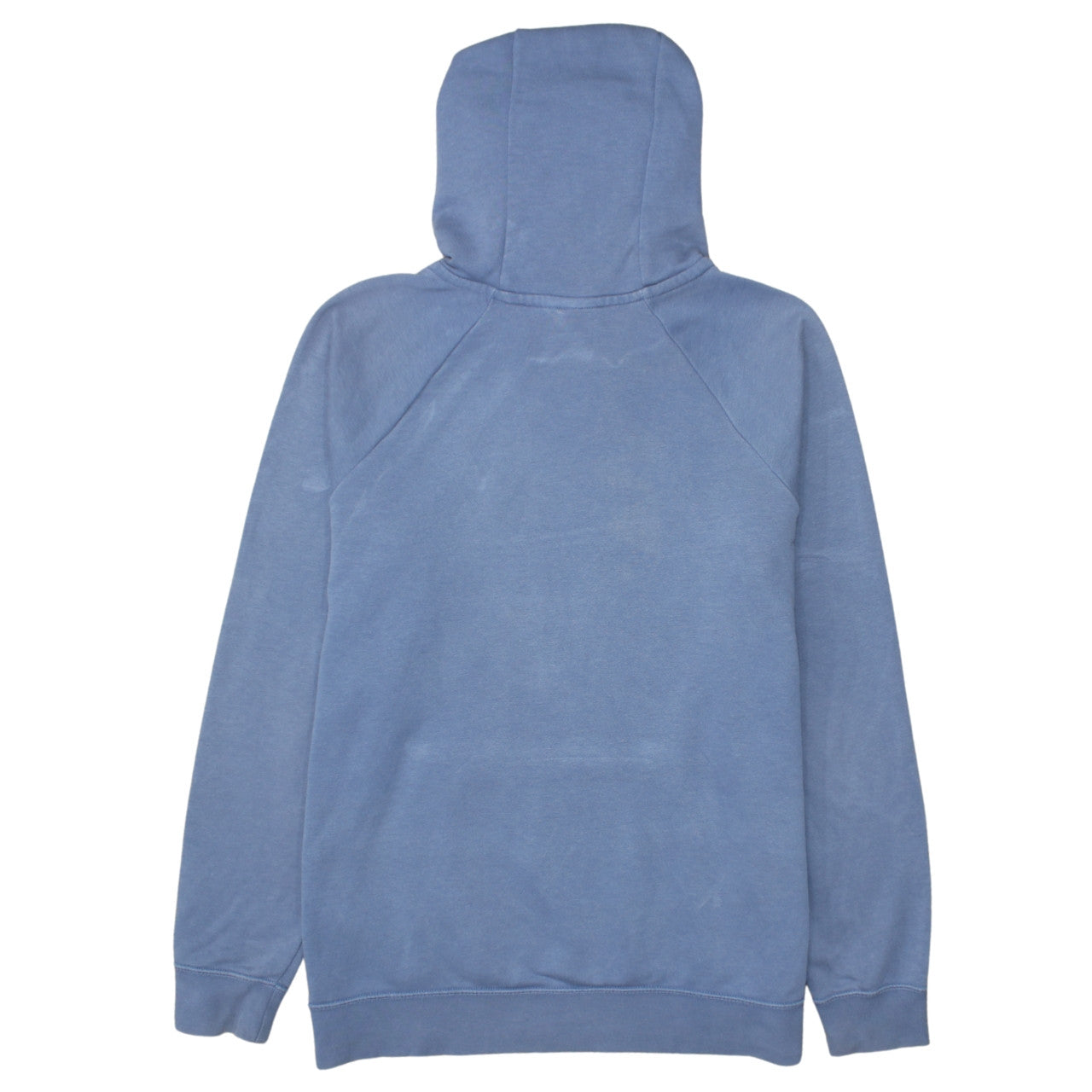 Nike Men's Blue Pullover Hoodie L Logo Fleece Sweatshirt