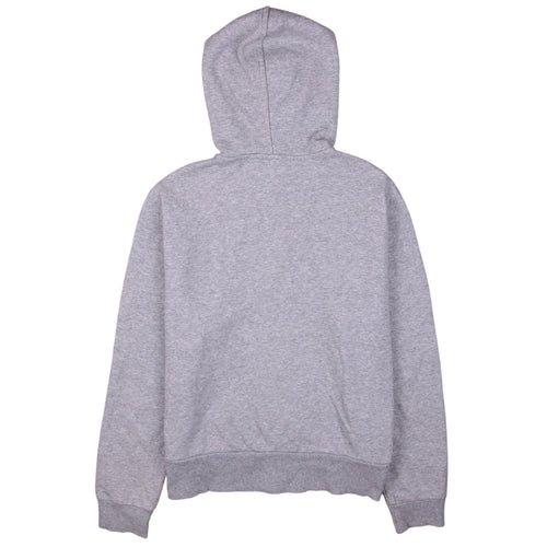 Puma Womens Grey Full Zip Hoodie Size 18 Lined Casual Sweatshirt