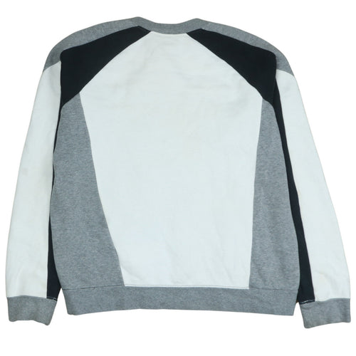 Nike Women’s Black Grey Colourblock Sweatshirt Size S