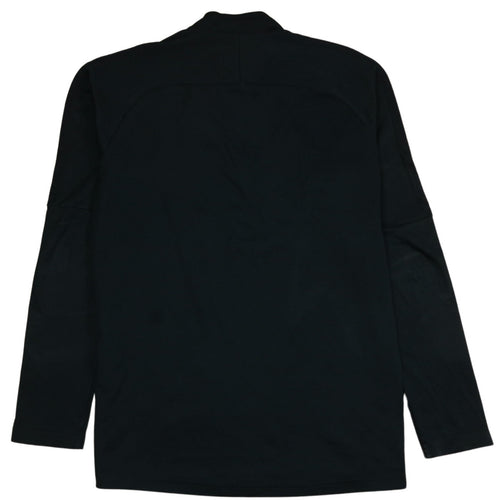 Nike Men's Black Dri-FIT 1/4 Zip Athletic Sweatshirt - Size M