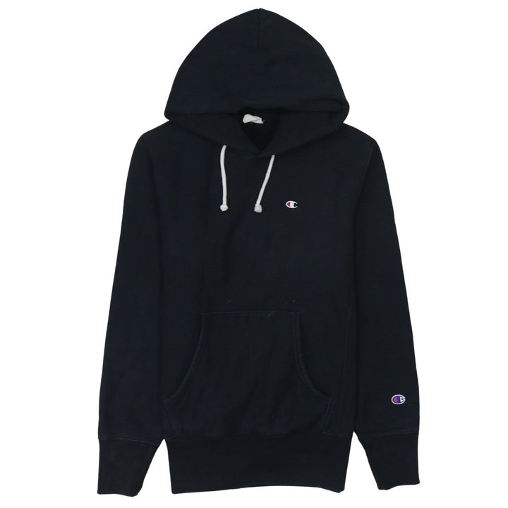 Champion Men's Black Medium Pullover Hoodie Reverse Weave