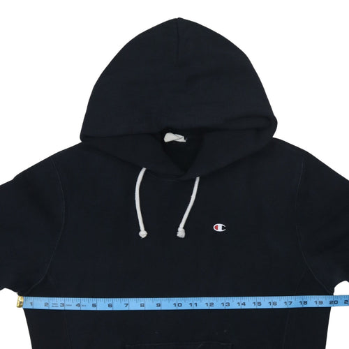 Champion Men's Black Medium Pullover Hoodie Reverse Weave