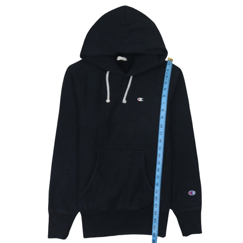 Champion Men's Black Medium Pullover Hoodie Reverse Weave