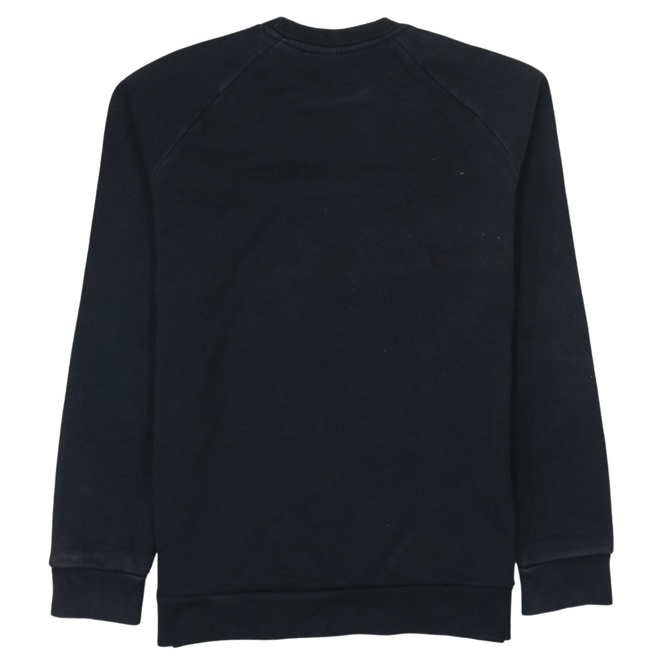 adidas Men Black Crew Neck Pullover Sweatshirt Size M