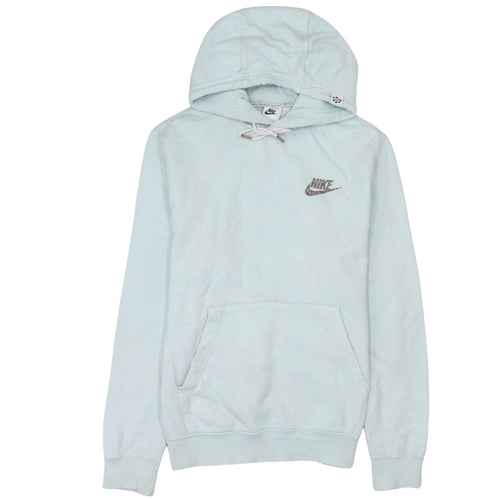 Nike Women’s Light Blue Pullover Hoodie Size S Cotton Blend