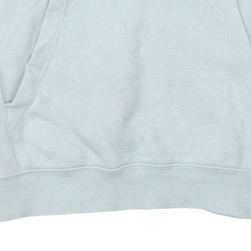 Nike Women’s Light Blue Pullover Hoodie Size S Cotton Blend