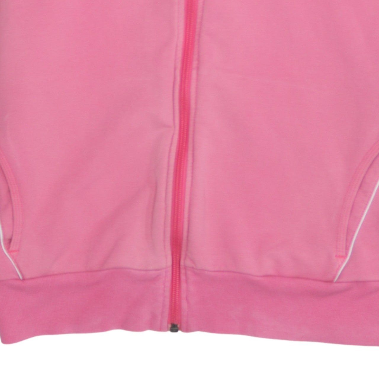 Nike Girls Pink Full Zip Hoodie Sweatshirt Medium UK 12-14 Dri-FIT