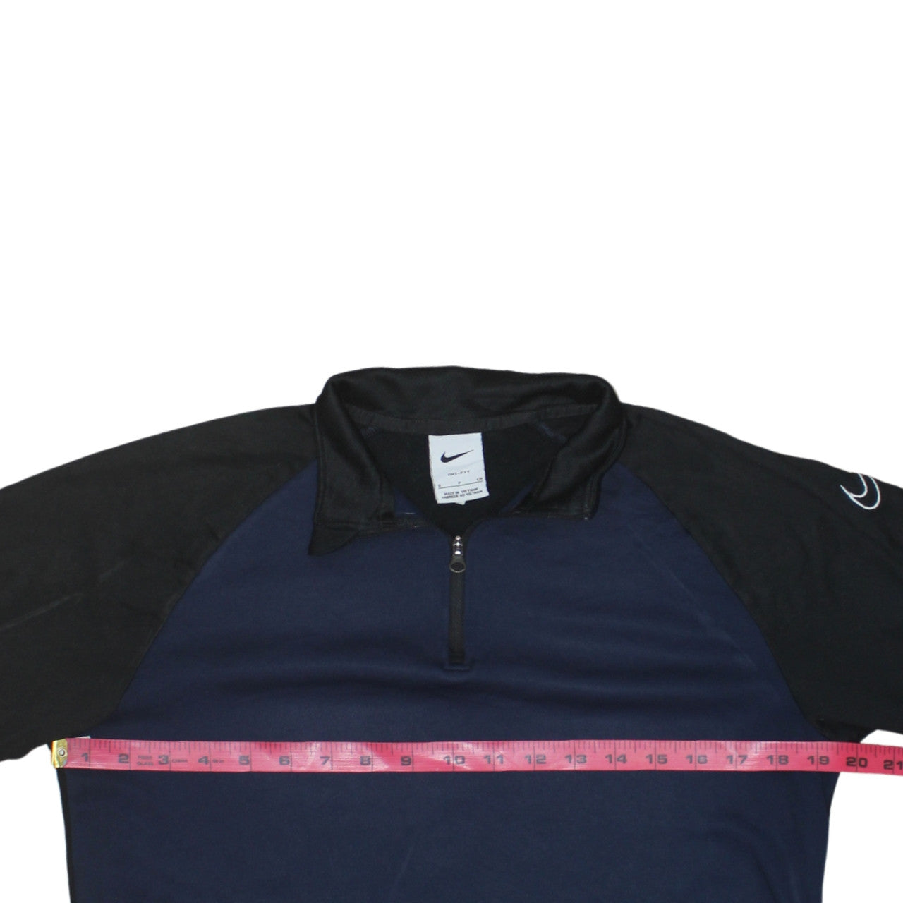 Nike Men's Blue 1/2 Zip Dri-Fit Sweatshirt Size S