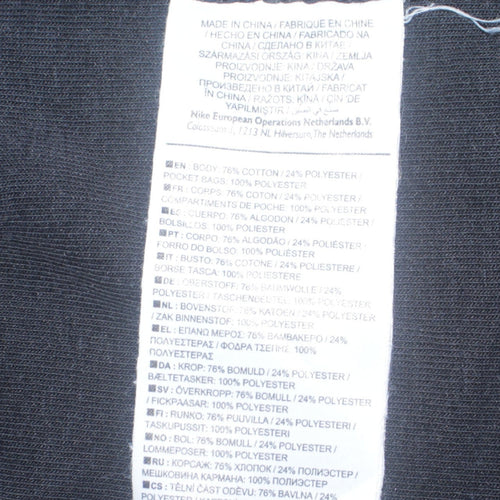 Nike Men's Blue 1/2 Zip Dri-Fit Sweatshirt Size S
