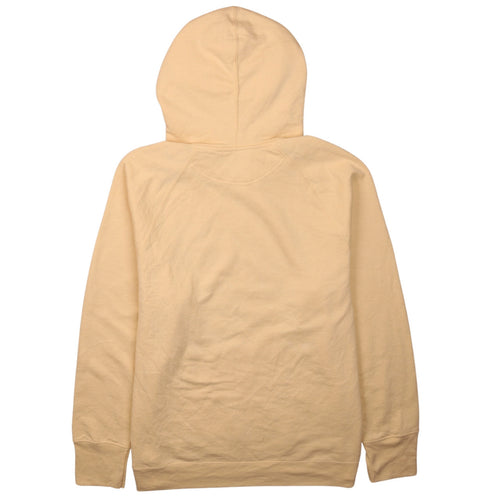 Champion Womens Beige 2XL Pullover Hoodie with Logo Detail