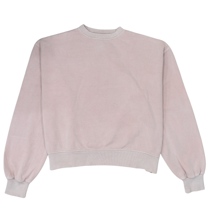Reebok Men Pink Sweatshirt Medium Size Cotton Casual