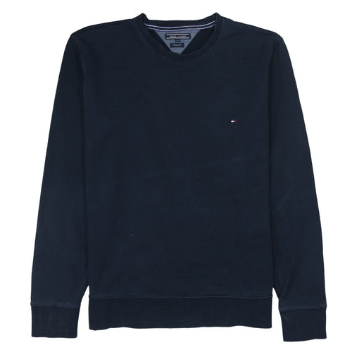 Tommy Hilfiger Men’s Blue 2XL Crew Neck Vintage Fit Sweatshirt