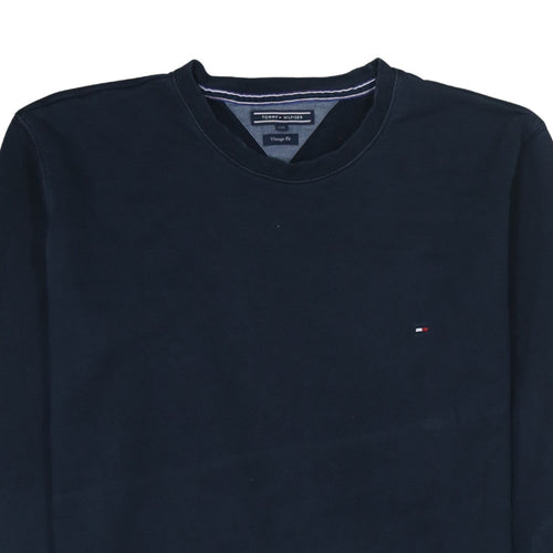 Tommy Hilfiger Men’s Blue 2XL Crew Neck Vintage Fit Sweatshirt