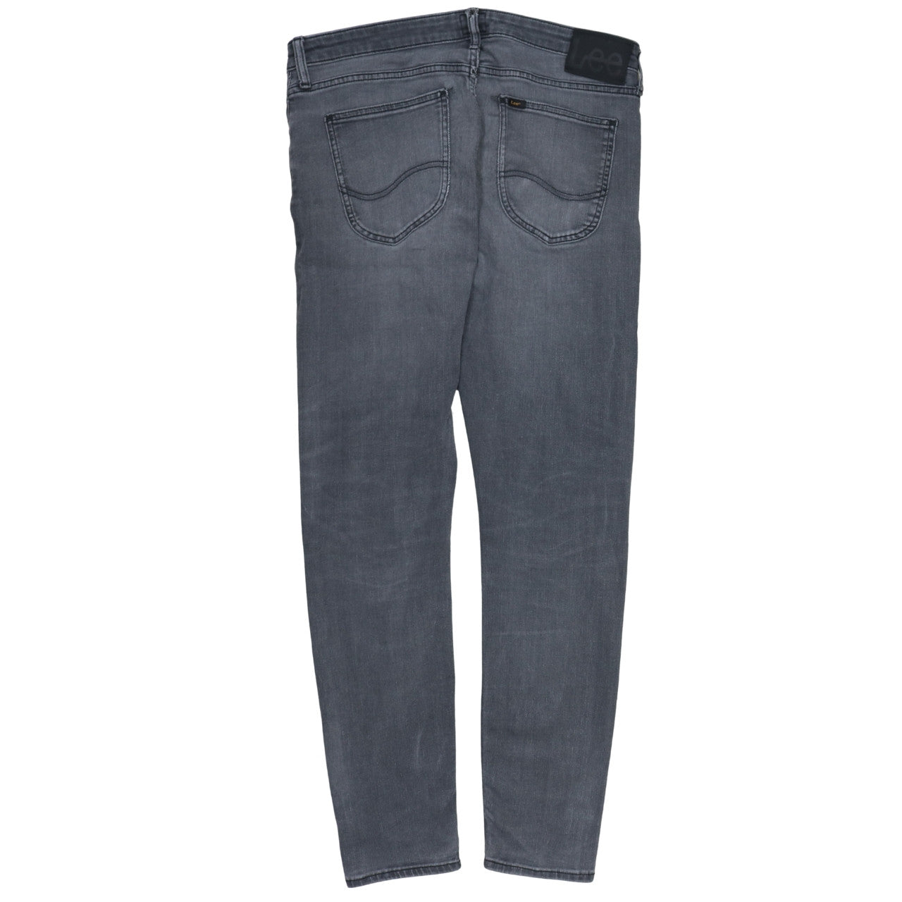 Lee Men’s Grey Malone Slim Fit Denim Jeans W33 L32