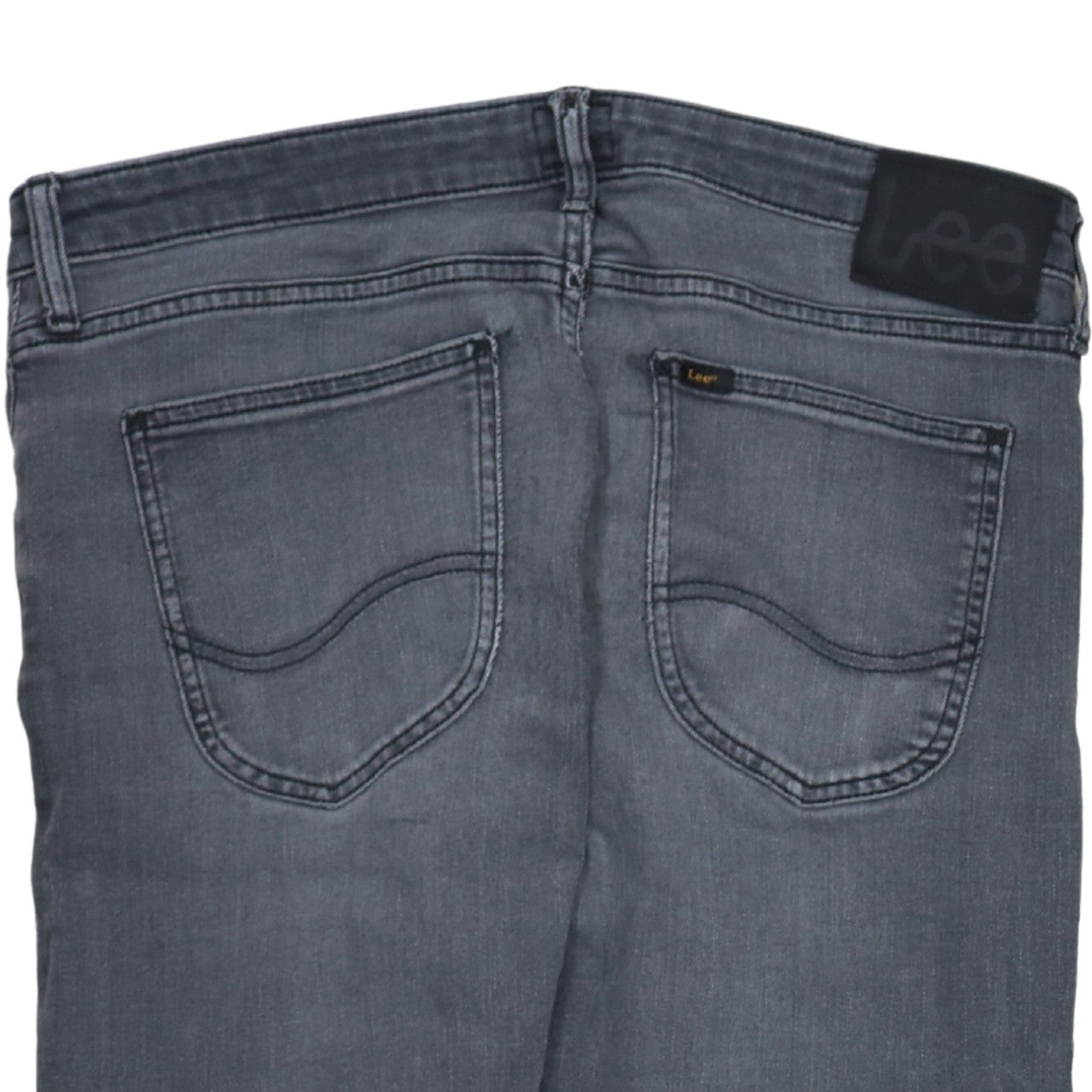 Lee Men’s Grey Malone Slim Fit Denim Jeans W33 L32