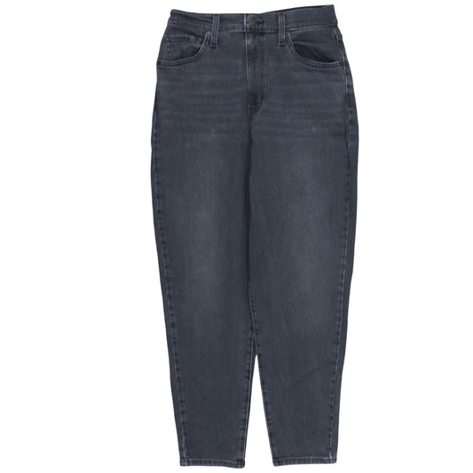 Levi's Women High Waisted Mom Jeans Black Size 28 Classic Denim