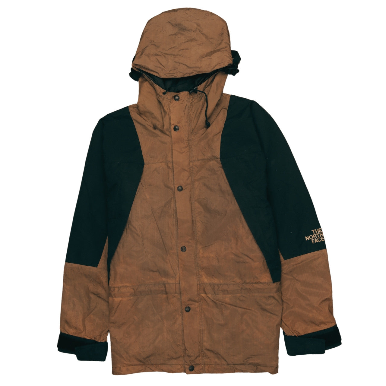 The North Face Men's Brown Waterproof Hooded Parka Jacket L