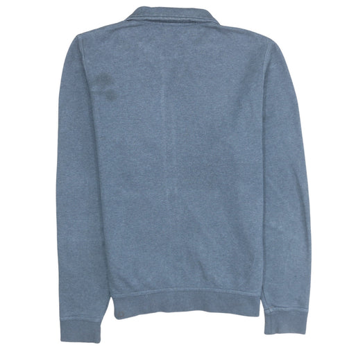 Nike Men's Grey Full Zip Track Jacket Size L Cotton Blend