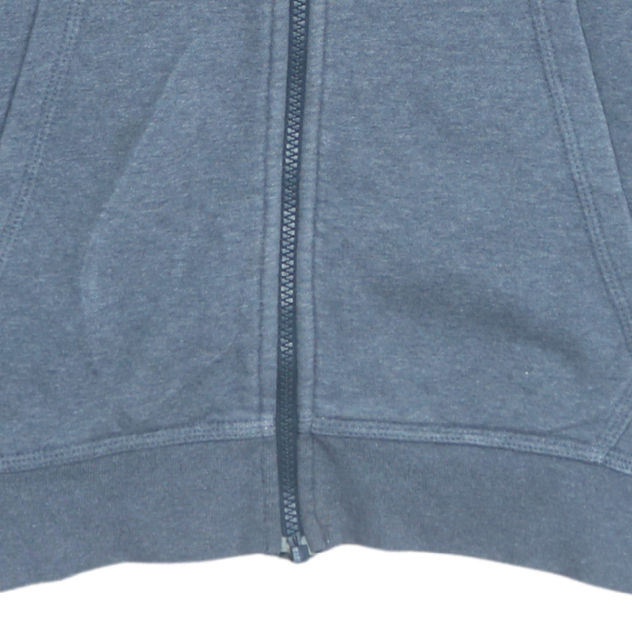 Nike Men's Grey Full Zip Track Jacket Size L Cotton Blend