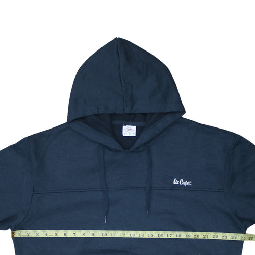 Lee Cooper Men’s Blue Pullover Hoodie Size L Regular Fit