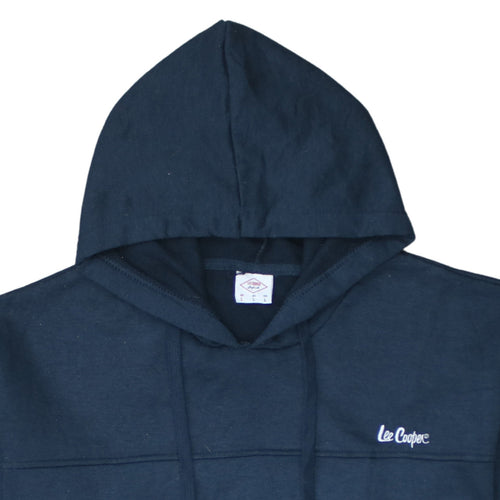 Lee Cooper Men’s Blue Pullover Hoodie Size L Regular Fit