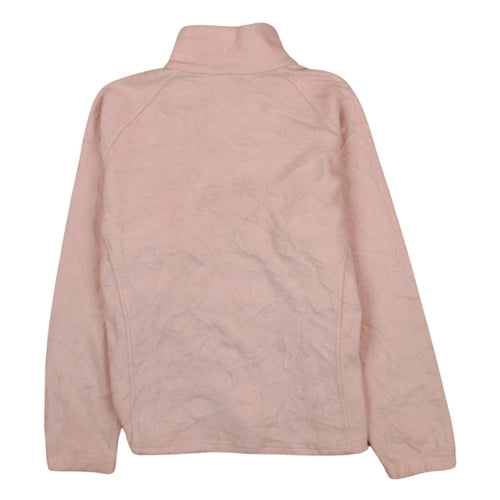 Columbia Women's Pink Fleece Full Zip Jacket Size L