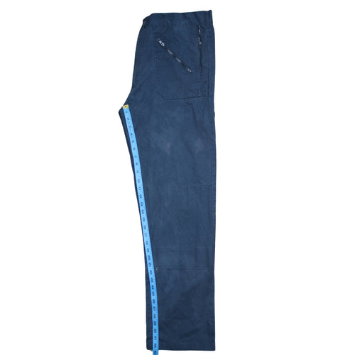 Dickies Men's Blue Cargo Workwear Trousers Size L 34W Regular Fit