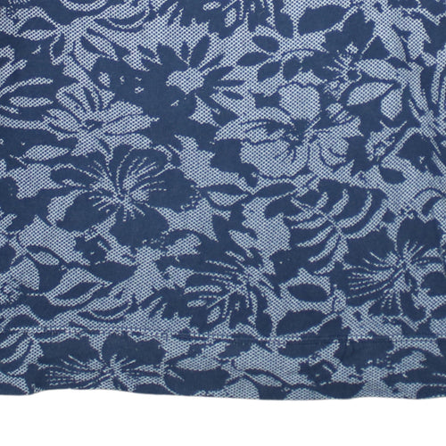 Tommy Hilfiger Women's Blue Floral Crew Neck Pullover Sweatshirt XXL